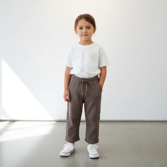 ZR Brown Rib All weather Loose Flapper 13818