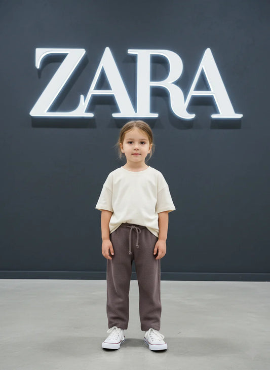 ZR Brown Rib All weather Loose Flapper 13818